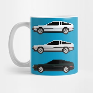 DMC Delorean Pixelart Mug